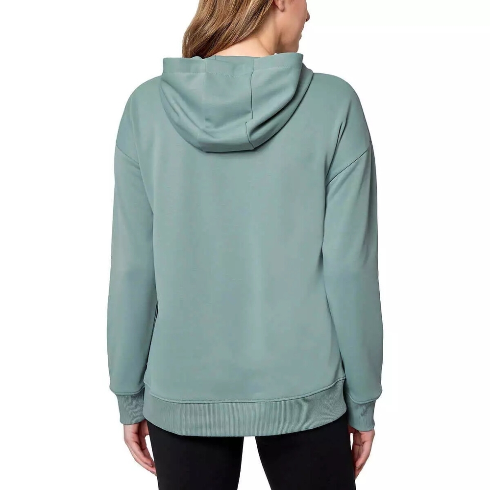 EUC- Mondetta Performance Full Zip Sage Green Hoodie Women's Size XL - Picture 4 of 9